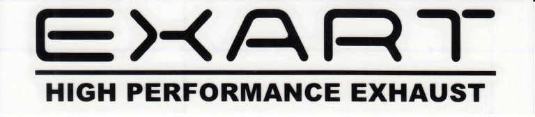 EXART  Sticker 150mm Black