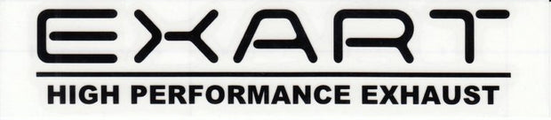 EXART  Sticker 150mm Black