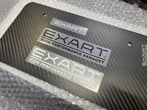 EXART Mini Sticker 70mm Silver (Set of 4)