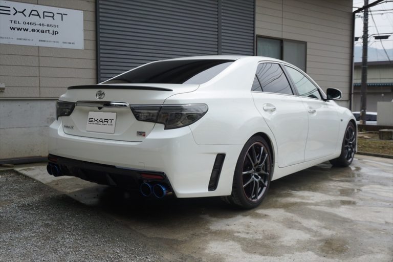 EXART iVSC Muffler for Toyota Mark X 350 GR / G’s Rear Bumper (GRX133 / GRX130)