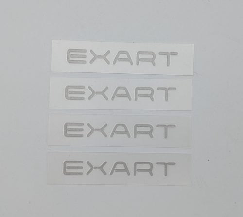 EXART Mini Sticker 70mm Silver (Set of 4)