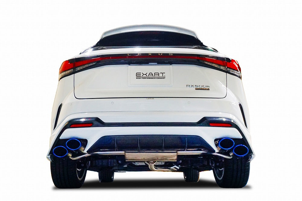 EXART ONE Muffler [F QUAD] for LEXUS RX500h / RX350 (TRD Rear Diffuser Exclusive)
