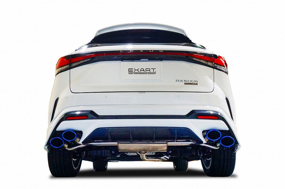 EXART ONE Muffler [F QUAD] for LEXUS RX500h / RX350 (TRD Rear Diffuser Exclusive)