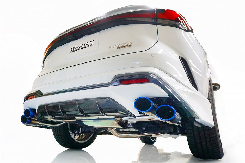 EXART ONE Muffler [F QUAD] for LEXUS RX500h / RX350 (TRD Rear Diffuser Exclusive)